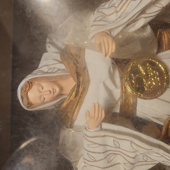 Vintage 1997 Trendmasters Christmas Magic Collection Angel Tree Topper #50767 - Picture 10 of 15